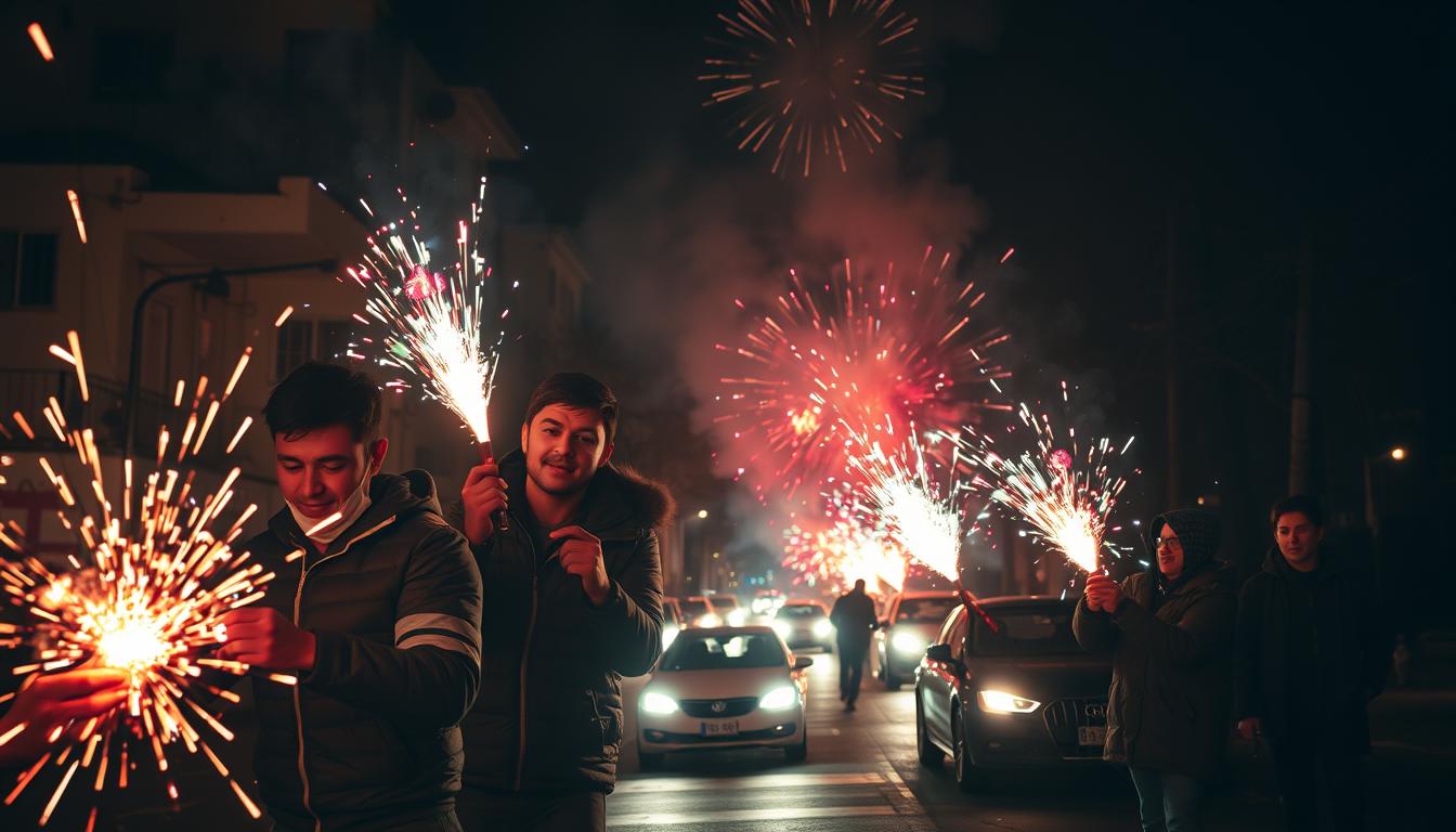 Böllern außerhalb von Silvester – Strafe