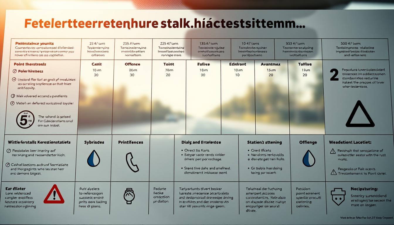 Fahrerlaubnis Punktesystem