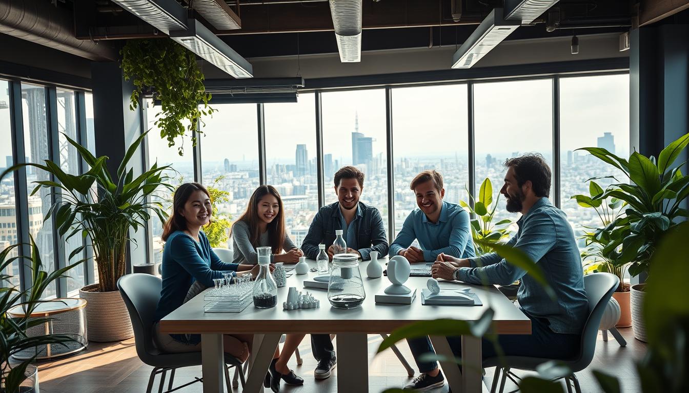 Nachhaltige Startups Entwicklung