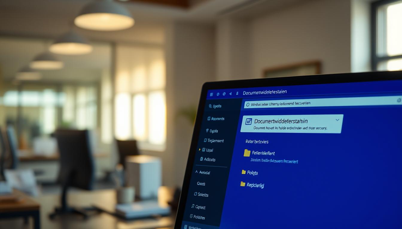 Windows Explorer Dokumentenwiederherstellung